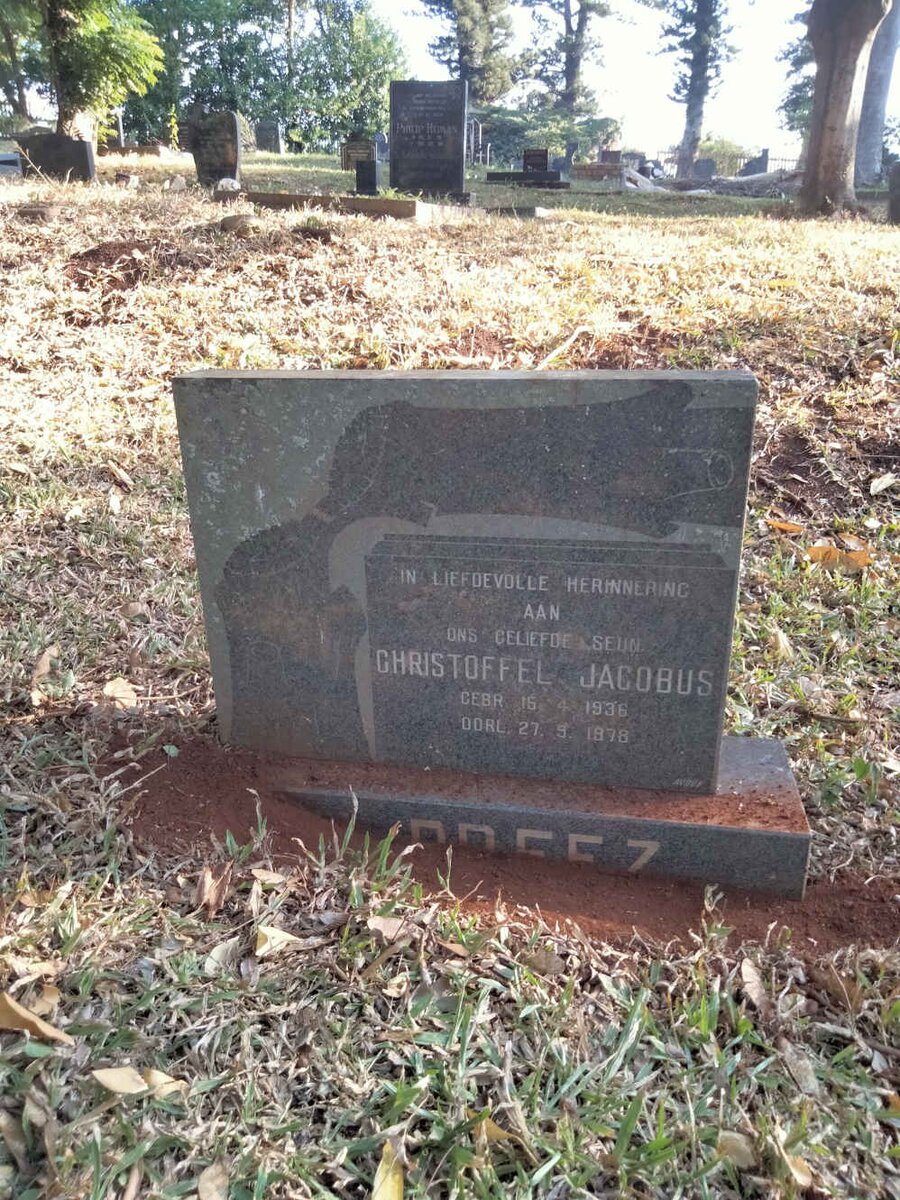 ? EEZ Christoffel Jacobus 1936-1978