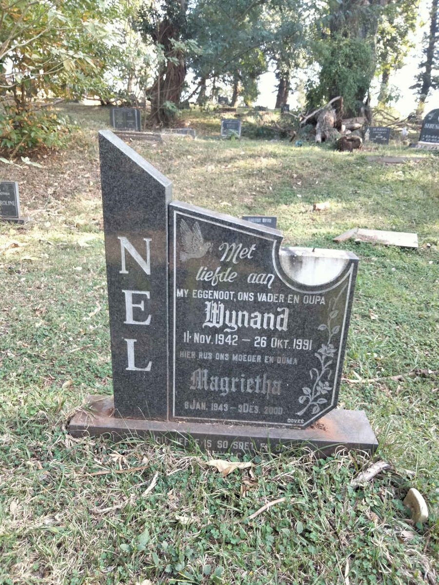 NEL Wynand 1942-1981 & Magrietha 1943-2000