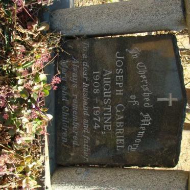 AUGUSTINE Joseph Gabriel 1908-1974