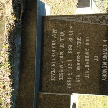 ATKINSON Dorothy 1916-1990