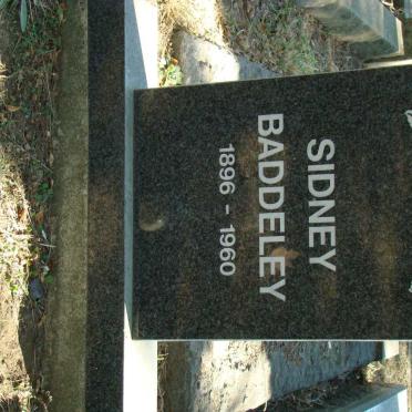 BADDELEY Sidney 1896-1960
