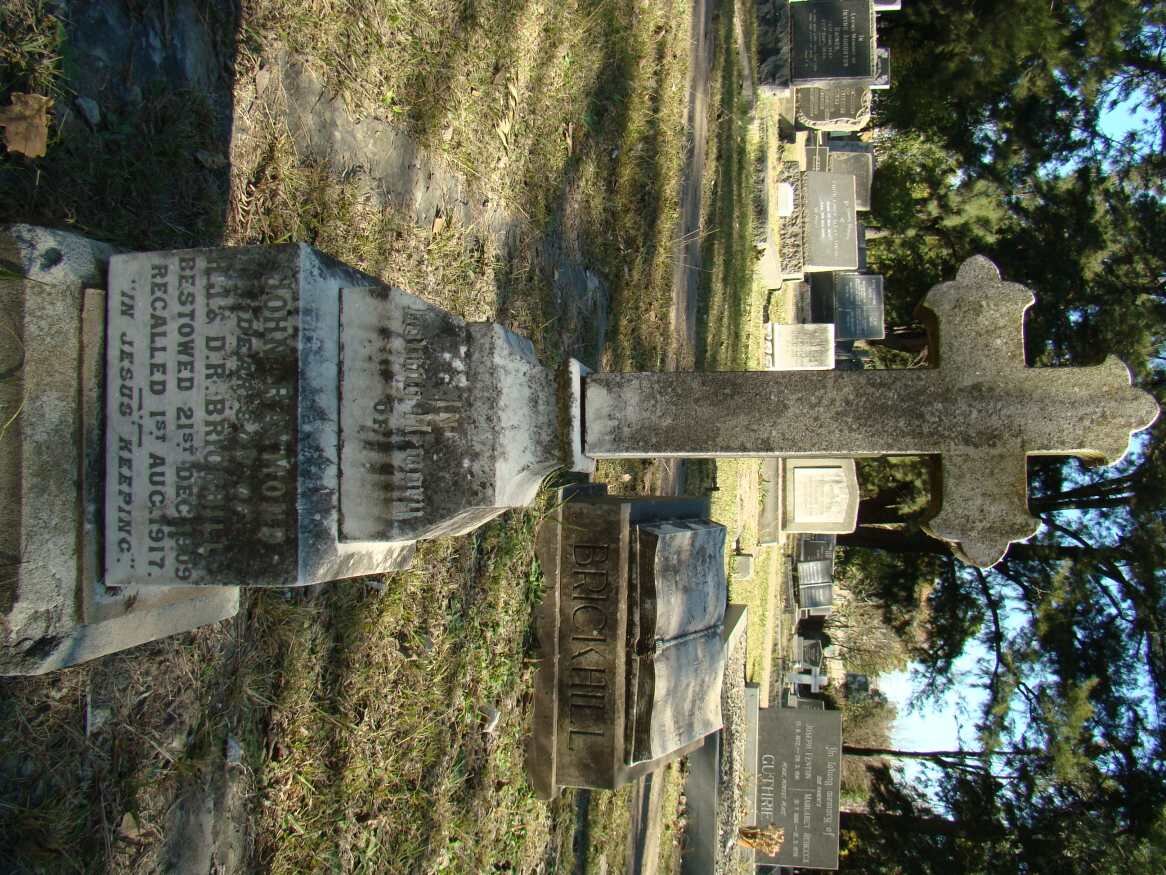 BRICKHILL John Raymond 1909-1917