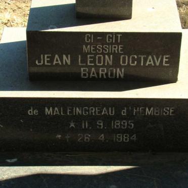 BARON Jean Leon Octave 1895-1984