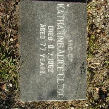 CLEGG Katharine Alice -1962