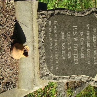 COETZER P.S.W. 1906-1954