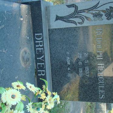 DREYER Rudolph Hercules 1937-1981