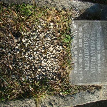ESTERHUYSEN Cornelia Maria 1956-1956