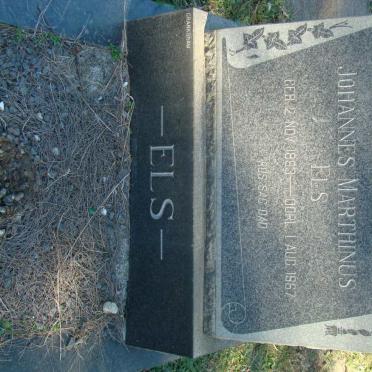 ELS Johannes Marthinus 1893-1967