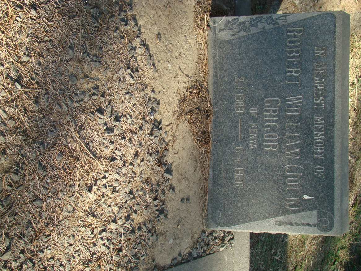 GRIGOR Robert William 1889-1966