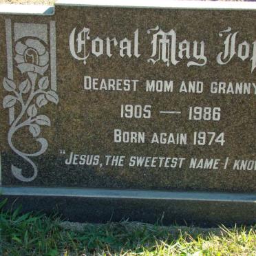 JOPP Coral May 1905-1986