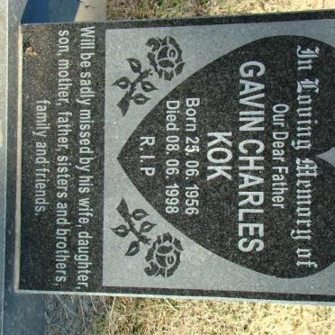 KOK Gavin Charles 1956-1998