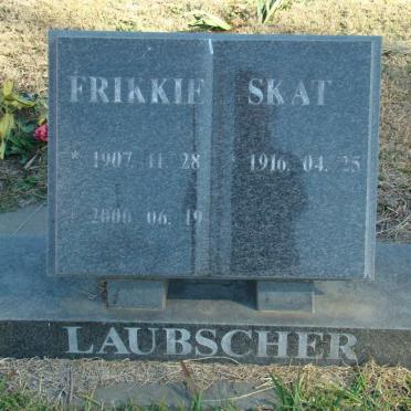 LAUBSCHER Frikkie 1907-2000 &amp; Skat 1916-