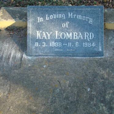 LOMBARD Kay 1898-1984