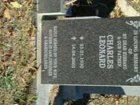 LEONARD Charles 1930-2003