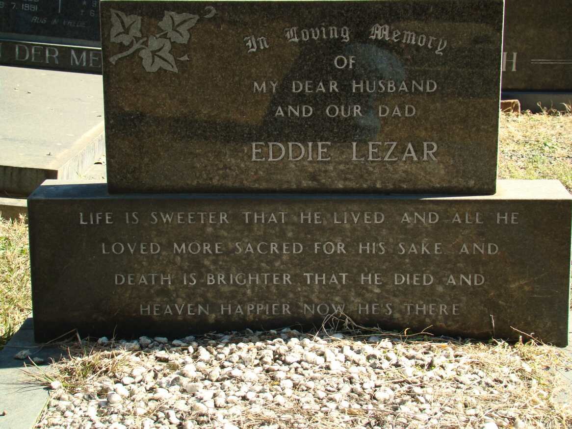 LEZAR Eddie