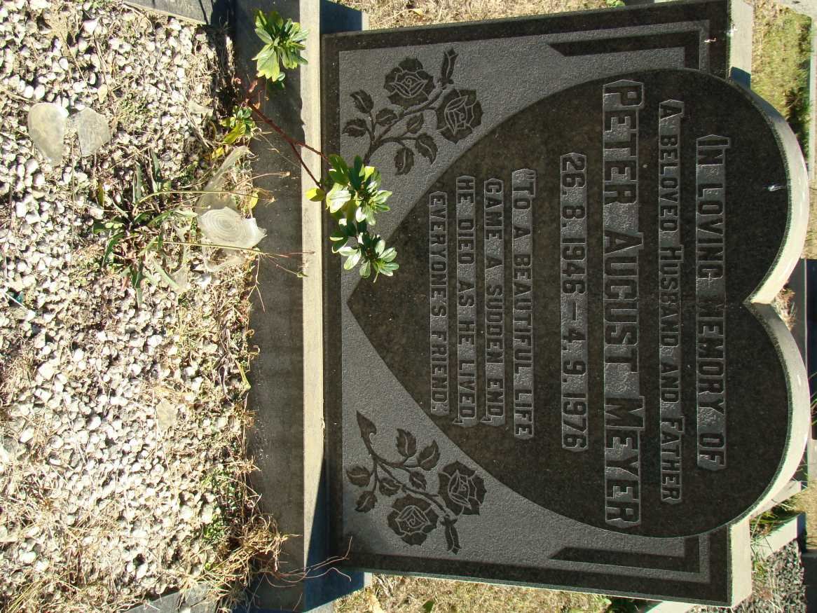 MEYER Peter August 1946-1976