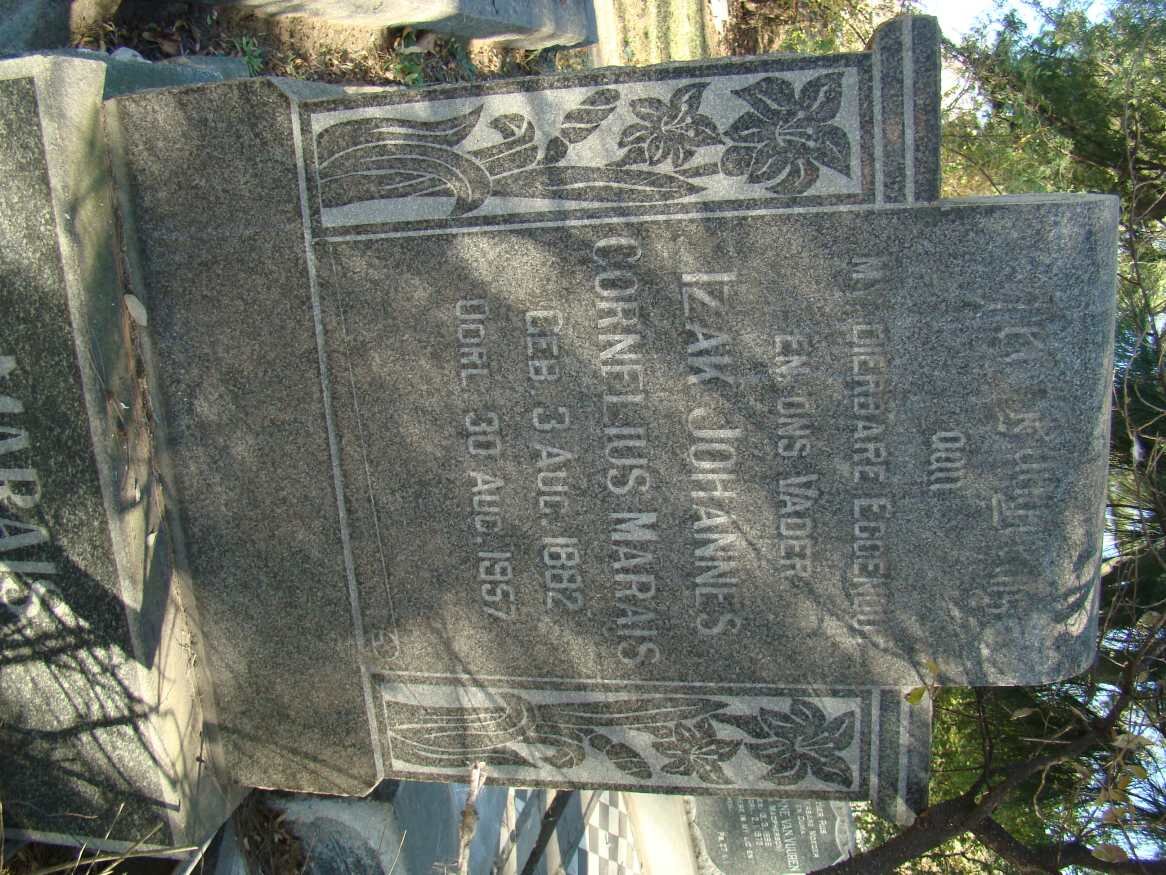 MARAIS Izak Johannes Cornelius 1882-1957