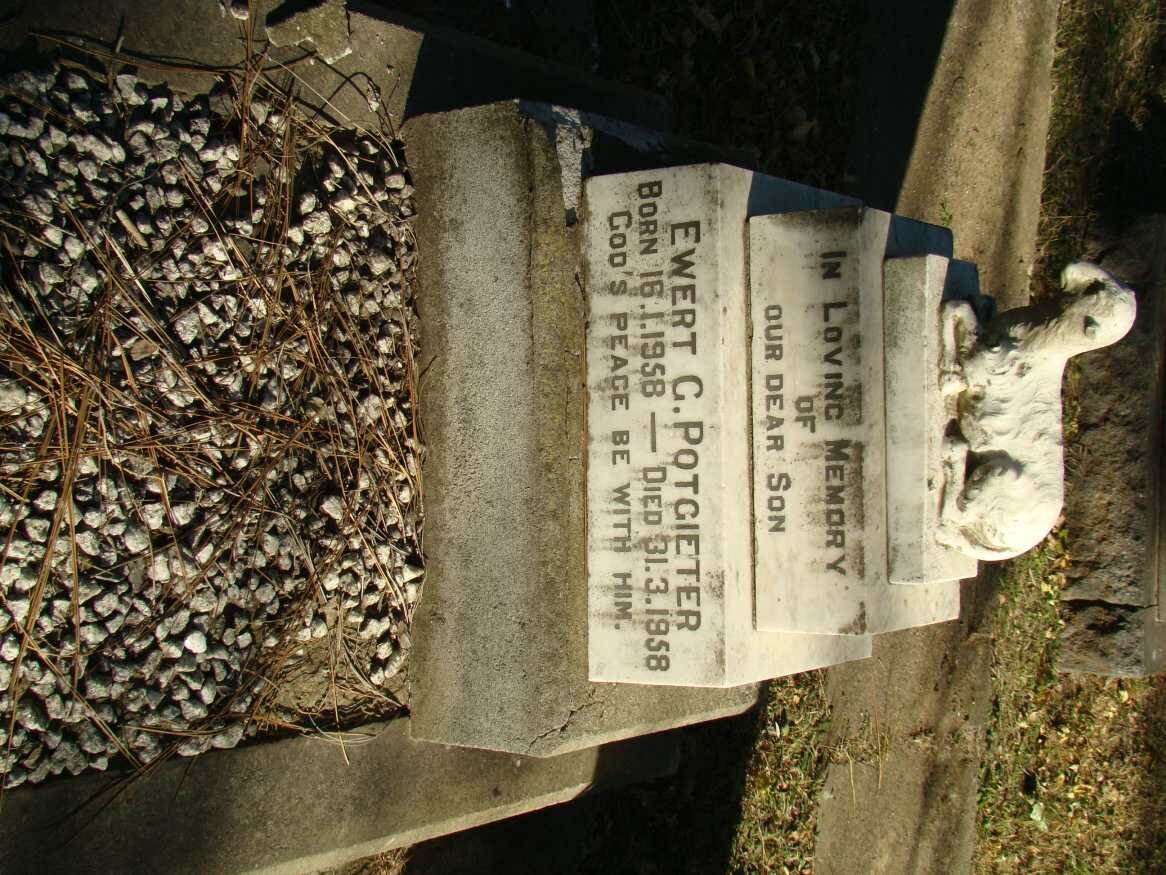 POTGIETER Ewert G. 1958-1958