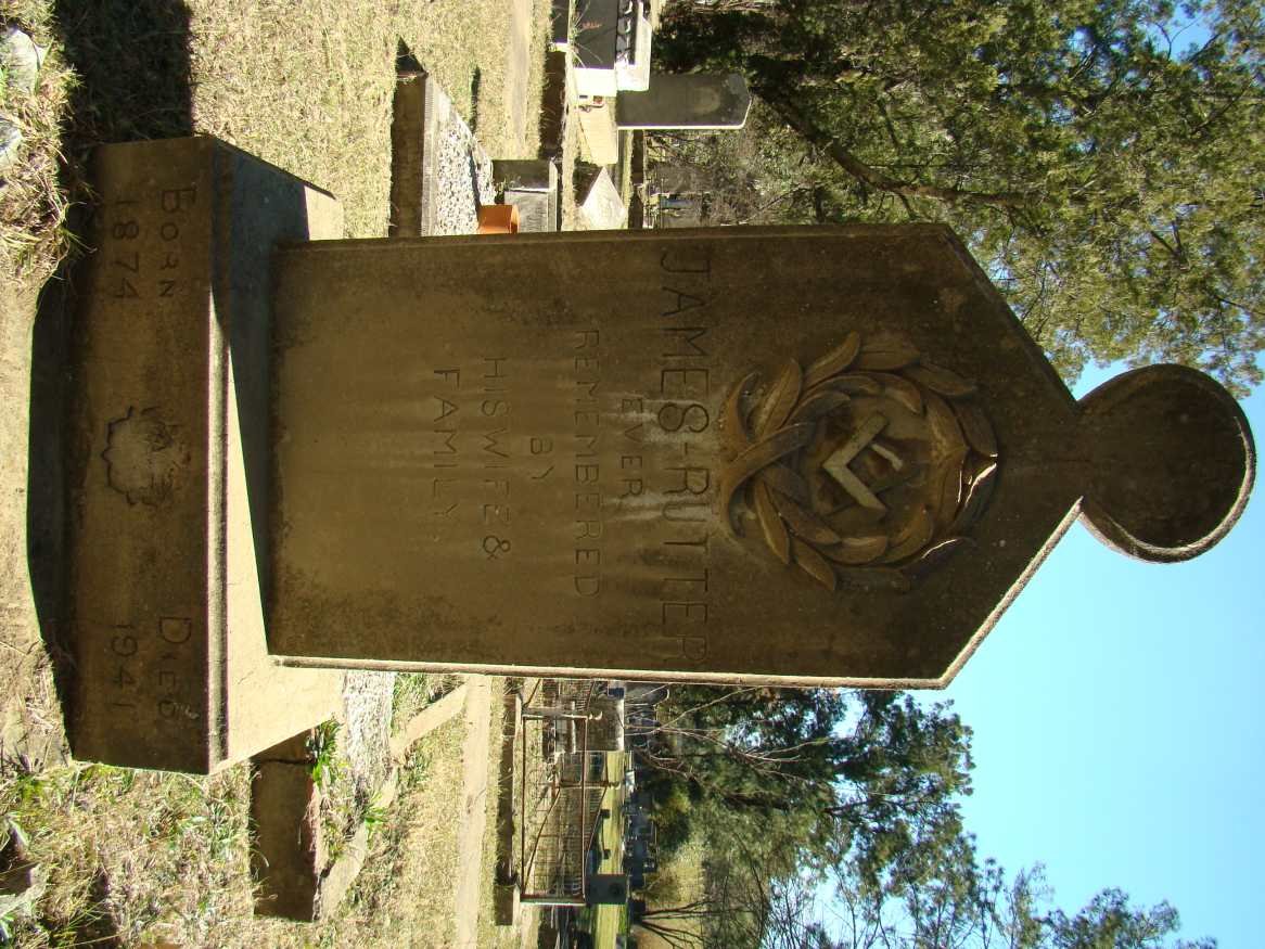 RUTTER James 1874-1941