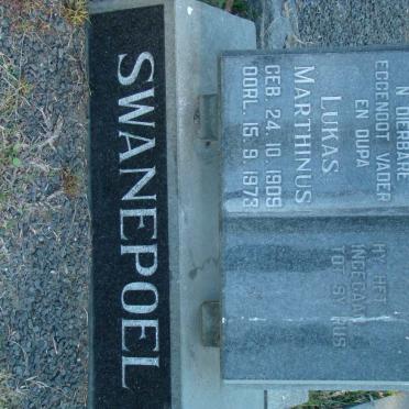 SWANEPOEL Lukas Marthinus 1909-1973