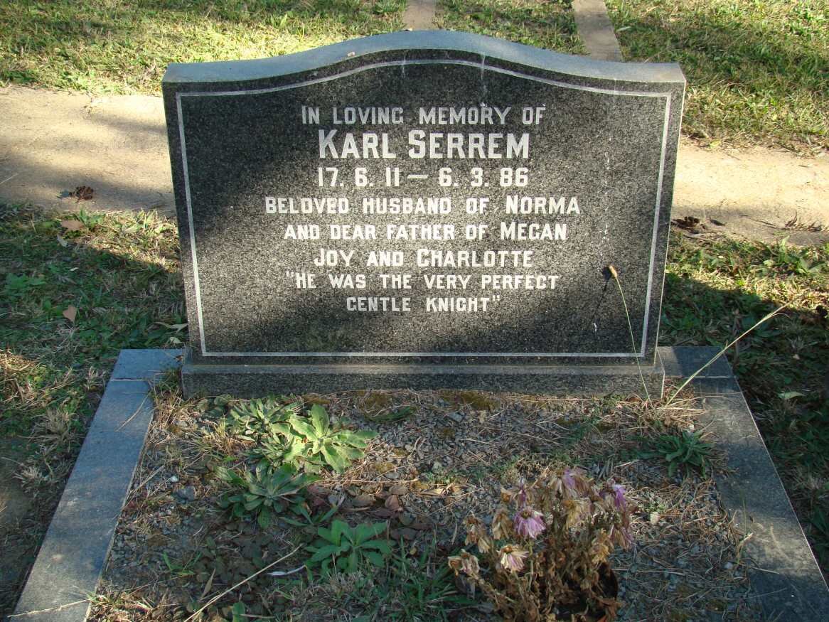 SERREM Karl 1911-1986