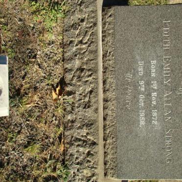 STRONG Edith Emily Allan 1872-1958