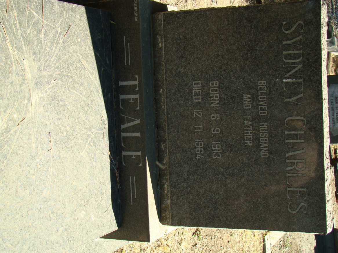 TEALE Sydney Charles 1913-1964