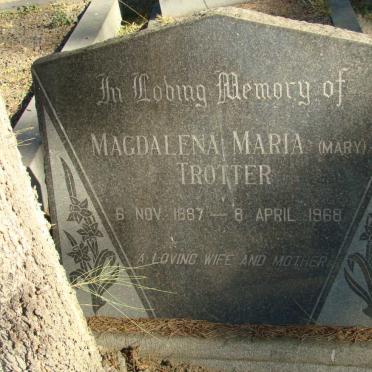 TROTTER Magdalena Maria 1887-1968