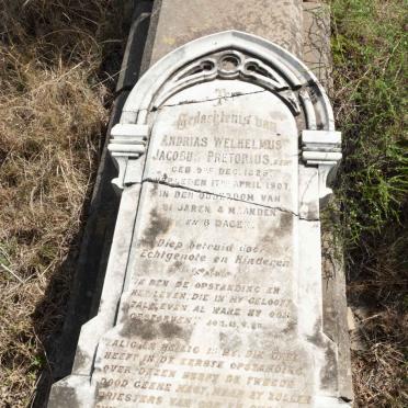 PRETORIUS Andrias Welhelmus Jacobus 1825-1907