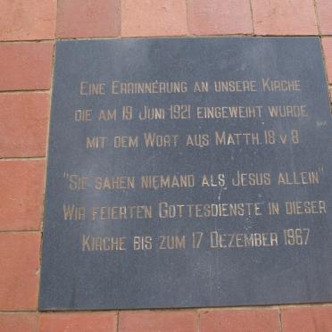 Kwazulu-Natal, ESTCOURT district, Winterton, Old Lutheran Church cemetery