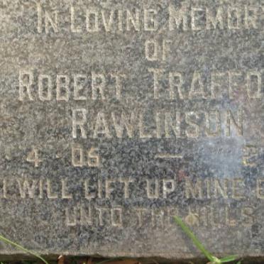 RAWLINSON Robert Trafford 1905-1985