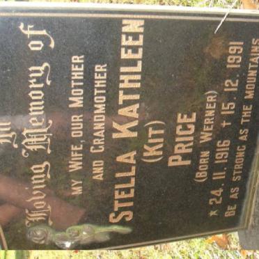 PRICE Stella Kathleen nee WERNER 1916-1991