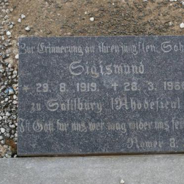 BEHRENS Sigismund 1919-1966