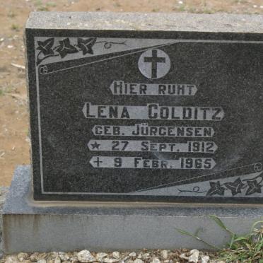 COLDITZ Lena nee JURGENSEN 1912-1965