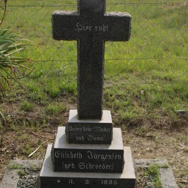 JURGENZEN Elizabeth nee SCHROEDER 1885-1975