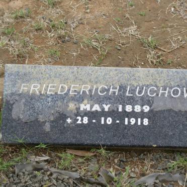 LUCHOW Friederich 1889-1918