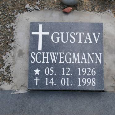 SCHWEGMANN Gustav 1926-1998