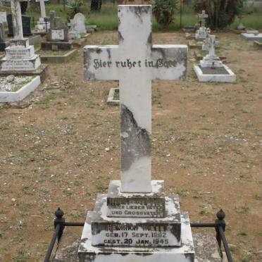 WIESE Heinrich 1862-1945