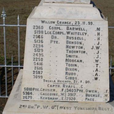 17. Memorial - 2nd Bn - P.W.O - West Yorkshire Regt