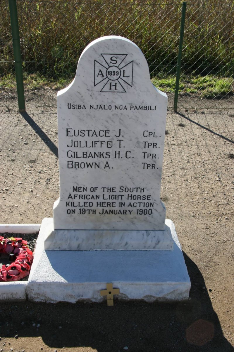 07. Memorial stone - South African Light horse - 1900