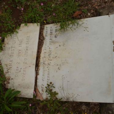 OOSTHUYSE Johanna 1861-1861