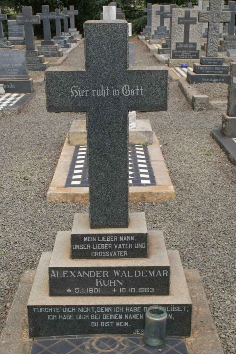 KUHN Alexander Waldemar 1901-1983