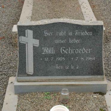 SCHROEDER Milli 1905-1984