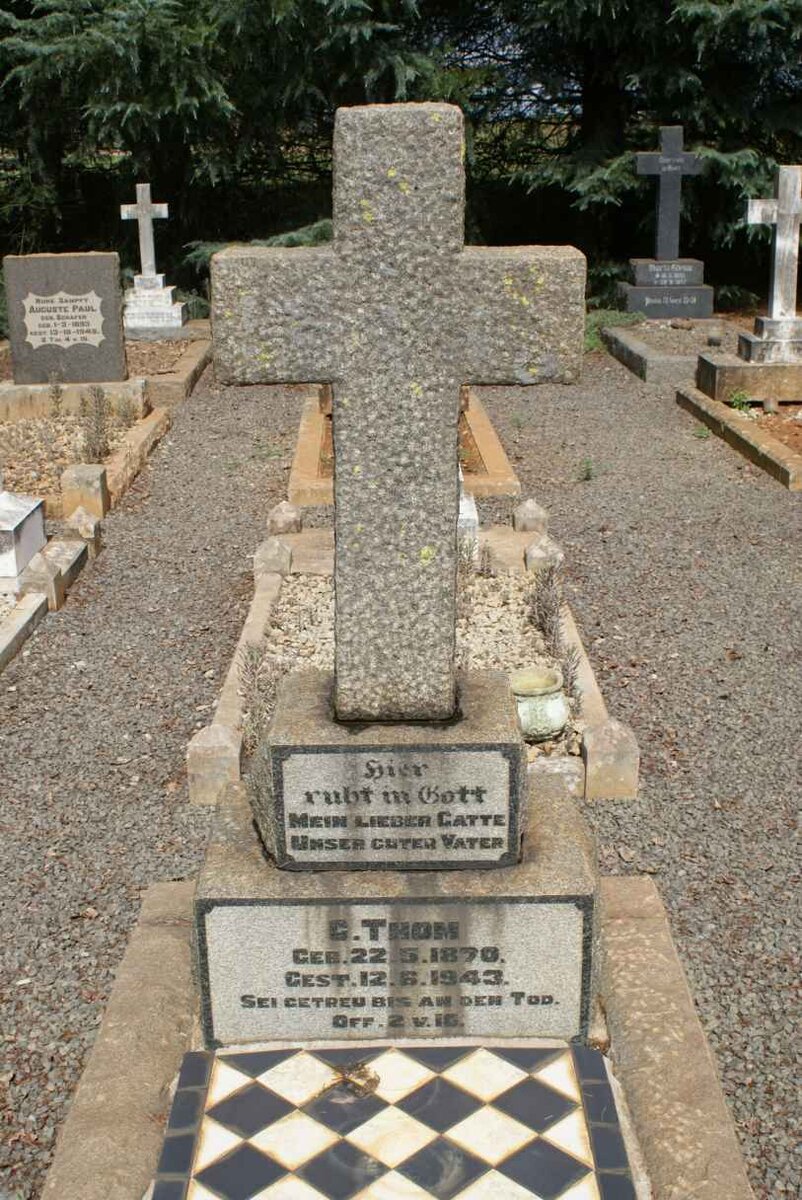 THOM F. Carl 1870-1943