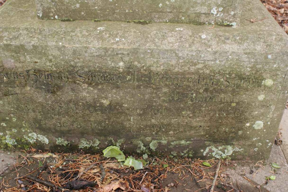 SCHRODER Hans Heinrich ?-? &amp; Margaretha 1886-191?