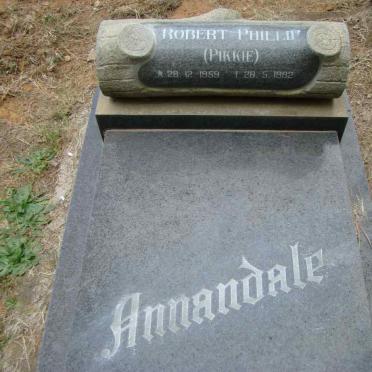 ANNANDALE Robert Phillip 1959-1982