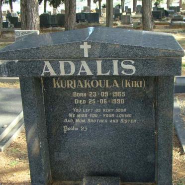 ADALIS Kuriakoula 1965-1990