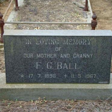BALL F.G. 1898-1967