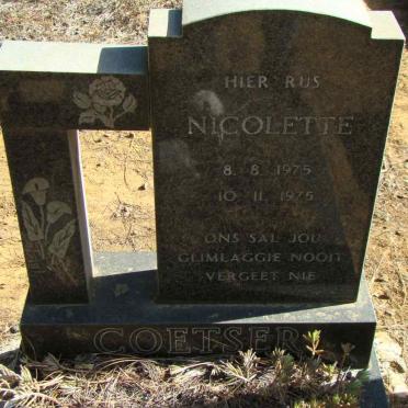 COETSER Nicolette 1975-1975