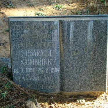 COMBRINK Susara J. 1898-1964